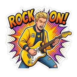 semangat, muzik, gitar, rock on, rocker