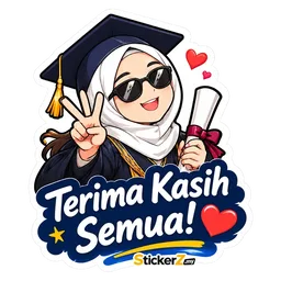 terima kasih, tudung, graduan, konvokesyen, skrol
