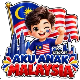 budak, merdeka, bendera, jalur gemilang, patriotik, aku anak malaysia, selamat hari malaysia