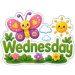 bunga, matahari, rabu, rama-rama, wednesday
