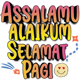 salam, assalamualaikum, selamat pagi, pagi