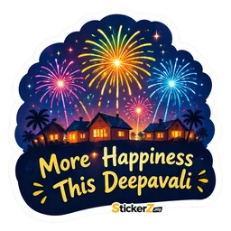 gembira, kampung, bunga api, deepavali