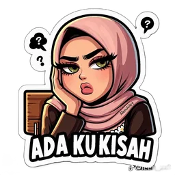 hijab, sindir, muka selamba, tak kisah, ada ku kisah