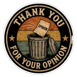 thank you, sindir, tong sampah, opinion, sarcasm