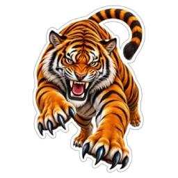semangat, haiwan, garang, harimau, tiger, malaya