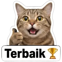kucing, thumbs up, terbaik