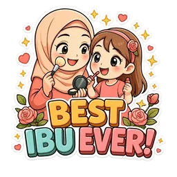 ibu, anak, sayang ibu, hari ibu, best ibu ever