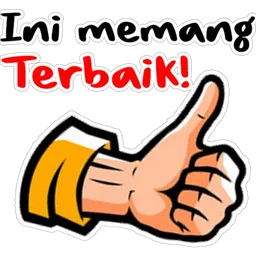 thumbs up, mantap, syabas, bagus, terbaik