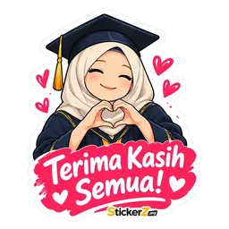 terima kasih, tudung, hati, graduan, konvokesyen