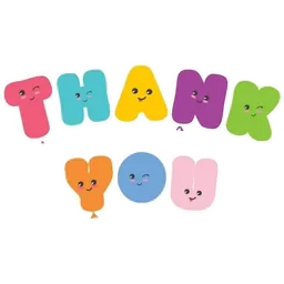 terima kasih, thank you, comel, warna warni