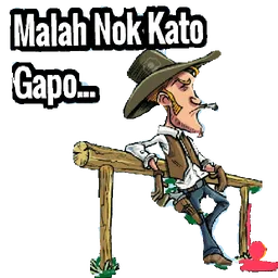 kelantan, loghat, speechless, malah nok kato gapo, koboi