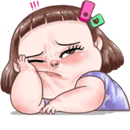 merajuk, budak, muka masam, malas, bosan