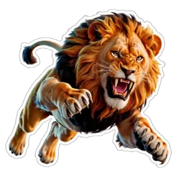marah, haiwan, singa, garang, lion