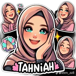syabas, tahniah, tepuk tangan, gadis hijab