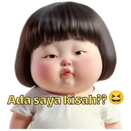 budak comel, sindir, muncung, tak kisah, ada saya kisah