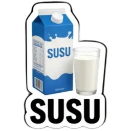 susu, minuman, senarai belanja, barang runcit