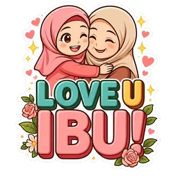 peluk, ibu, sayang ibu, hari ibu, love u ibu
