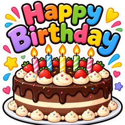 birthday, kek, happy birthday, harijadi