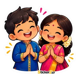 gembira, budak, vanakkam, namaste