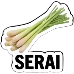 rempah, senarai belanja, pasar, serai