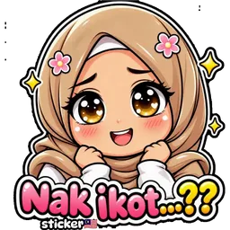 comel, hijab, tanya, nak ikot, nak ikut