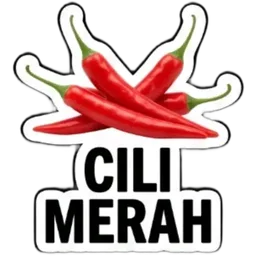 cili, senarai belanja, pasar, cili merah