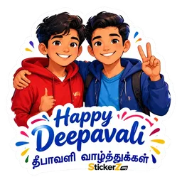kawan, geng, happy deepavali, deepavali