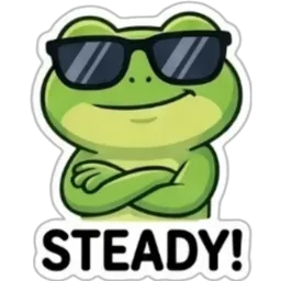 sunglasses, cool, mantap, katak, steady