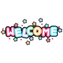 warna warni, bintang, welcome, selamat datang