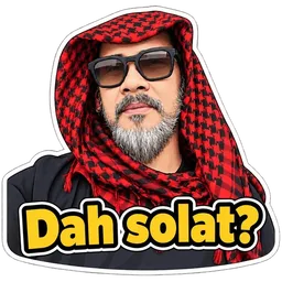 peringatan, solat, tanya, serban, dah solat