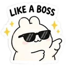 arnab, cool, cermin mata hitam, bangga, like a boss