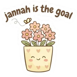 comel, motivasi, bunga, islamik, jannah