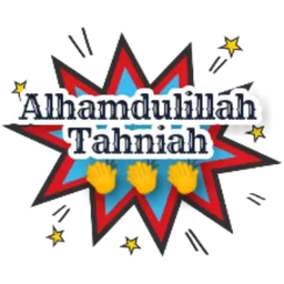 alhamdulillah, syabas, tahniah, tepuk tangan