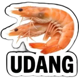 senarai belanja, pasar, udang, makanan laut