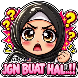 marah, hijab, tegur, amaran, jangan buat hal