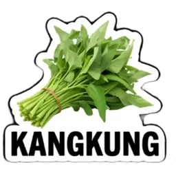 senarai belanja, pasar, sayur, kangkung