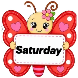 comel, sabtu, rama-rama, hari, saturday