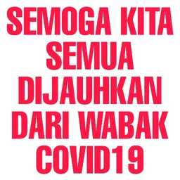 doa, covid19, wabak, semoga selamat, pandemik, kesihatan