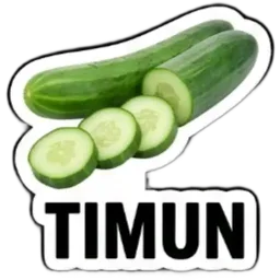 timun, senarai belanja, pasar, sayur