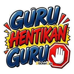 Guru hentikan guru