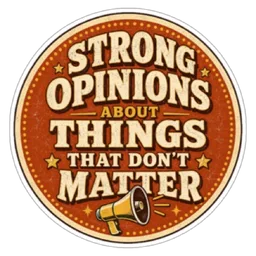 sindir, strong opinions, megaphone, funny quote