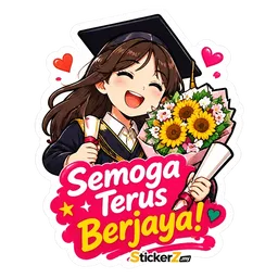 tahniah, bunga, berjaya, graduan, konvokesyen