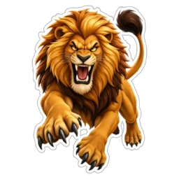marah, haiwan, singa, garang, lion