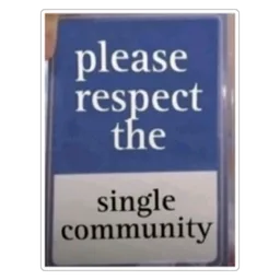 respect, single, jomblo, bujang, sign