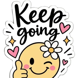 semangat, thumbs up, motivation, keep going, smiley