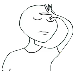 meme, reaction, penat, geram, facepalm