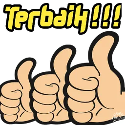 thumbs up, pujian, syabas, bagus, terbaik