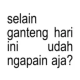 teks, soalan, ganteng, perasan