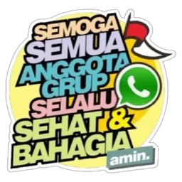 doa, amin, semoga, grup whatsapp, sihat bahagia
