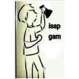 sindir, lukisan, isap gam, gam